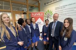 Mr Kelly Headteacher Students 