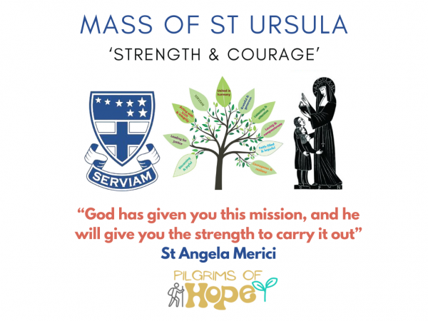Mass Of St Ursula Strength Courage