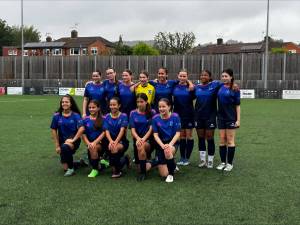 Surrey Schools Football Cup Final Team After Match