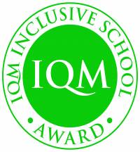 IQM Inclusive School Award logo Green Pantone Ref. 356c